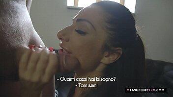 pornotoro LaSublimeXXX Blowjob casting to an Italian MILF Priscilla Salerno Video